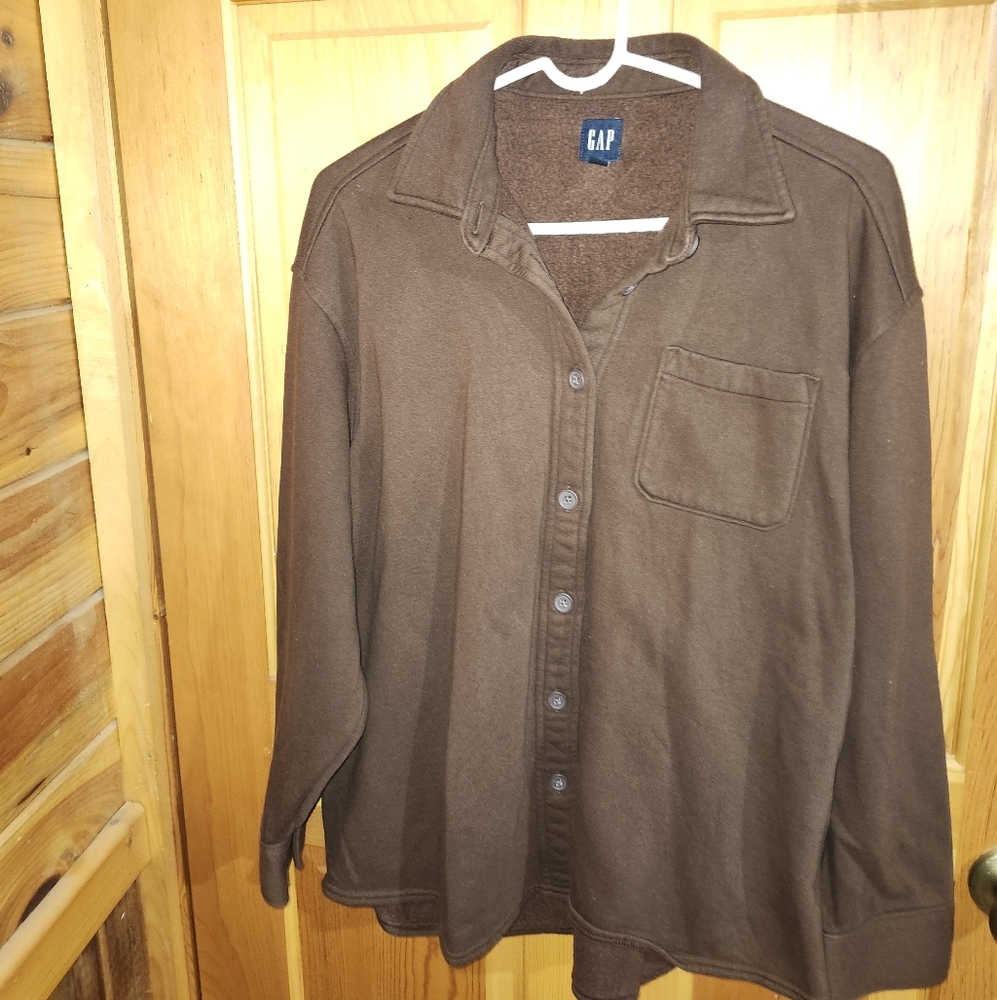 GAP SHAMMY SHIRT JACKET
